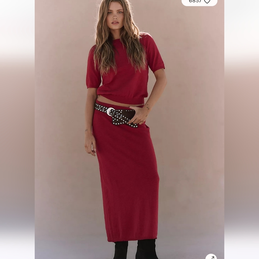 🌟 NWT 🌟Free People Isabella Skirt SET